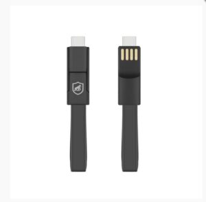 Cabo curto Slim 3 em 1 - Micro USB / Lightning / Tipo C - Gshield