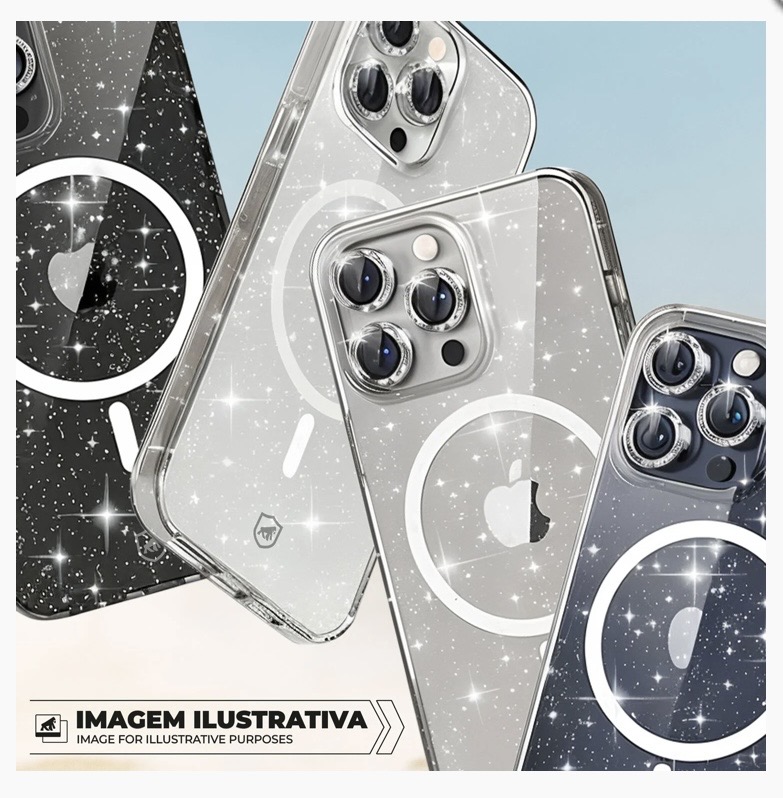 Capa para iPhone - MagSafe Glitter - Gshield - Imagem 8