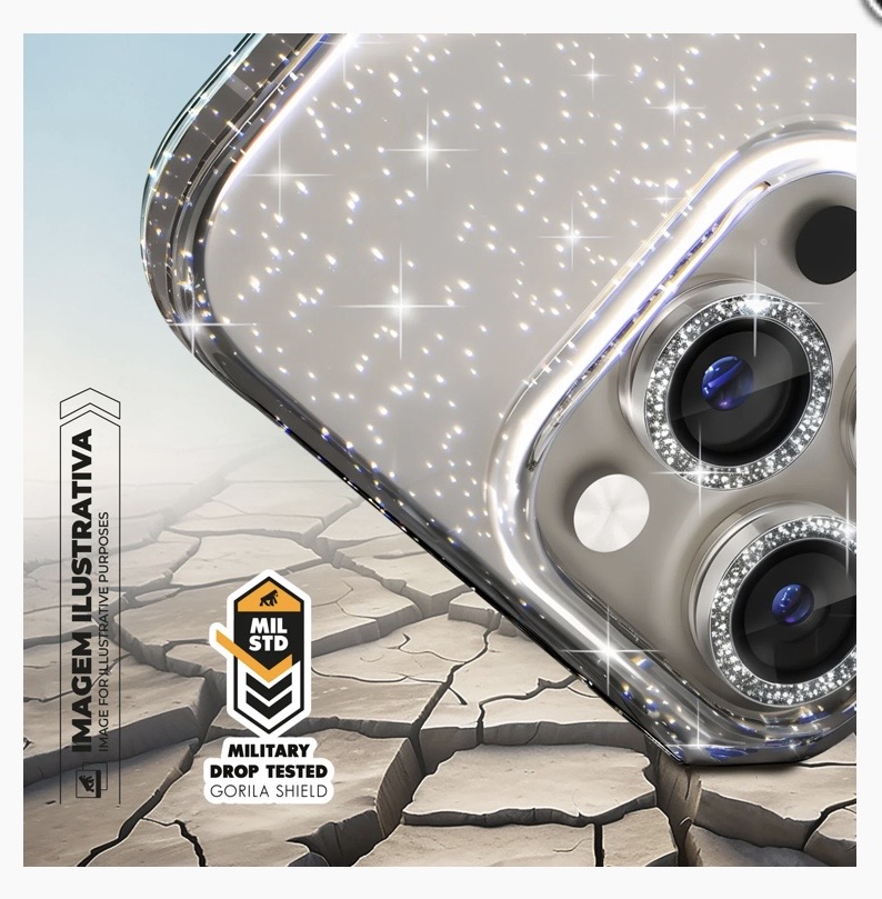Capa para iPhone - MagSafe Glitter - Gshield - Imagem 4